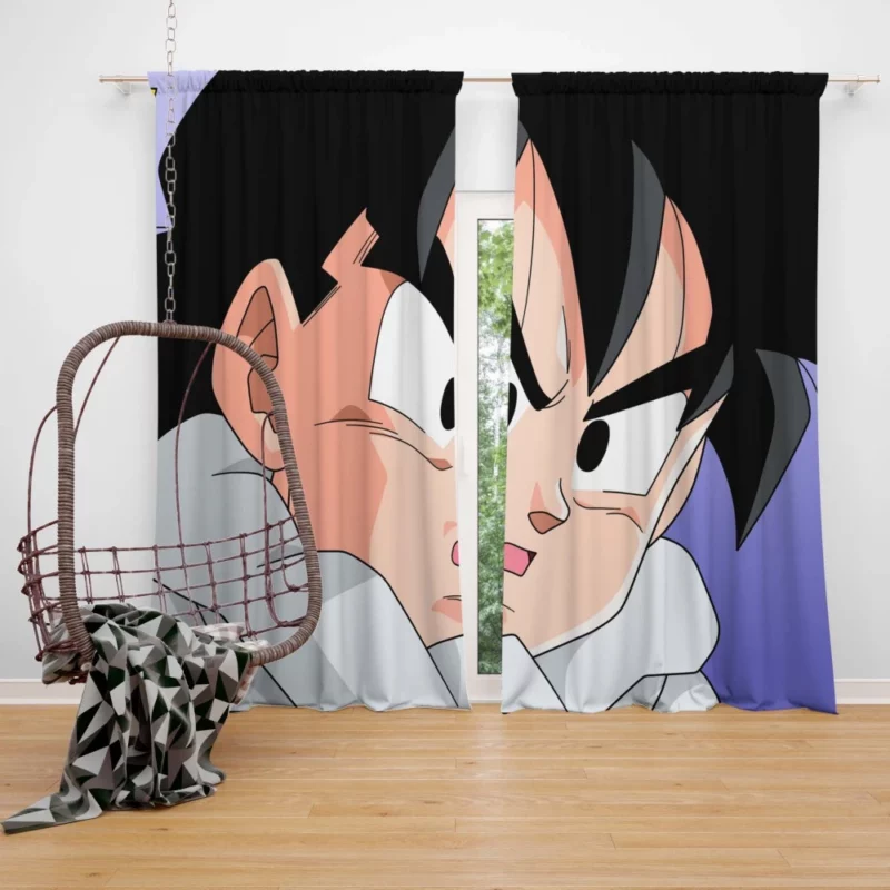 Gohan Saiyan Heritage Awakens Anime Curtain