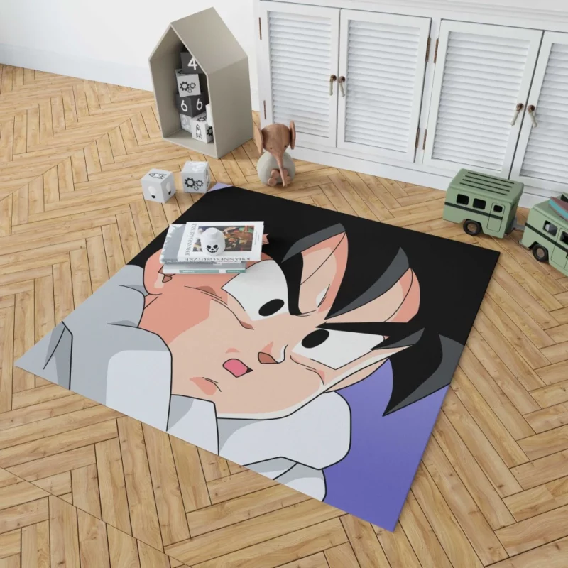 Gohan Saiyan Heritage Awakens Anime Rug 1