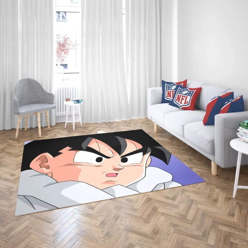 Gohan Saiyan Heritage Awakens Anime Rug 2