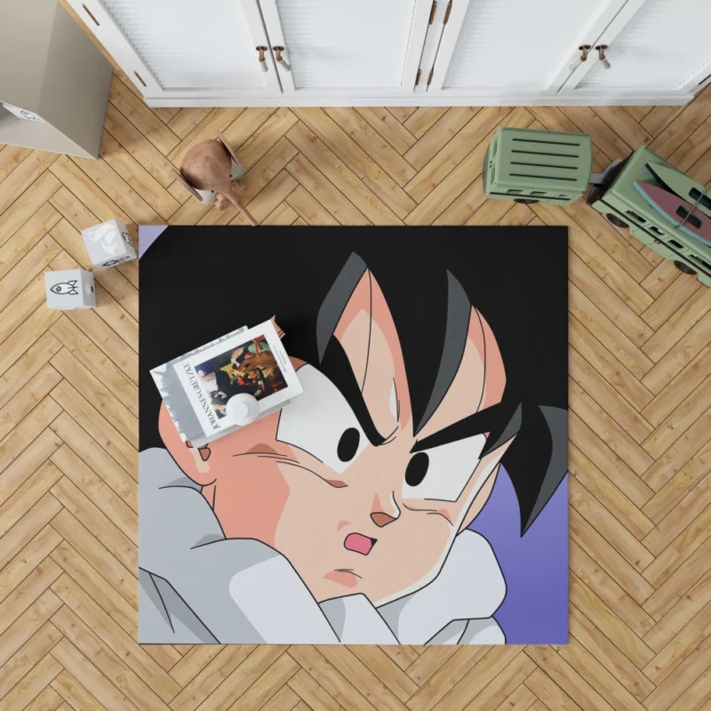 Gohan Saiyan Heritage Awakens Anime Rug