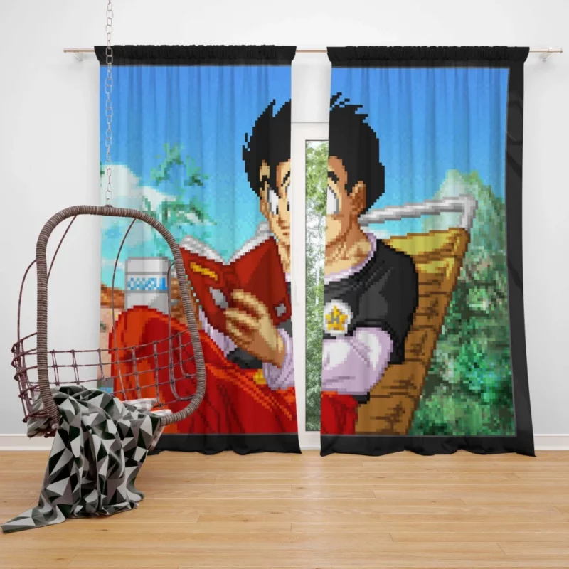 Gohan in Dragon Ball Z Supersonic Warriors Anime Curtain