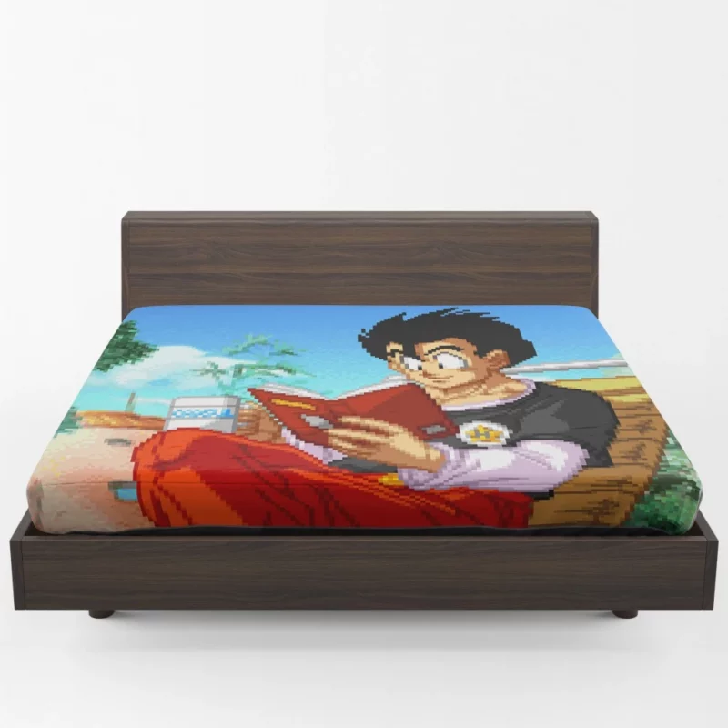 Gohan in Dragon Ball Z Supersonic Warriors Anime Fitted Sheet 1