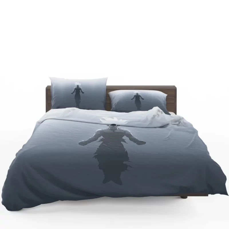 Goku Achieves Ultimate UI Form Anime Bedding Set