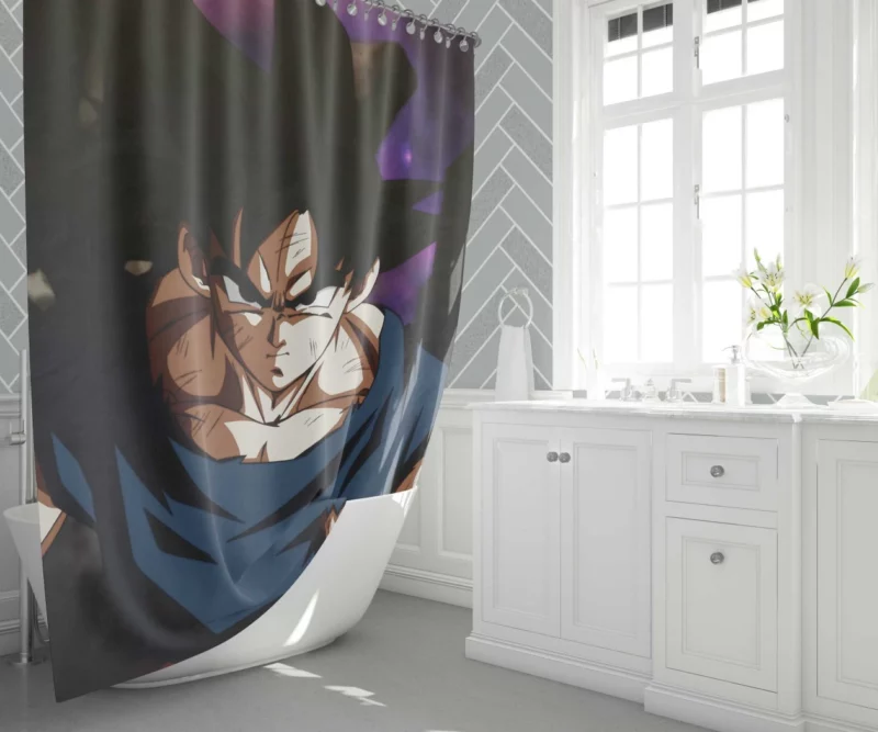 Goku Destiny The Dragon Ball Adventure Anime Shower Curtain 1