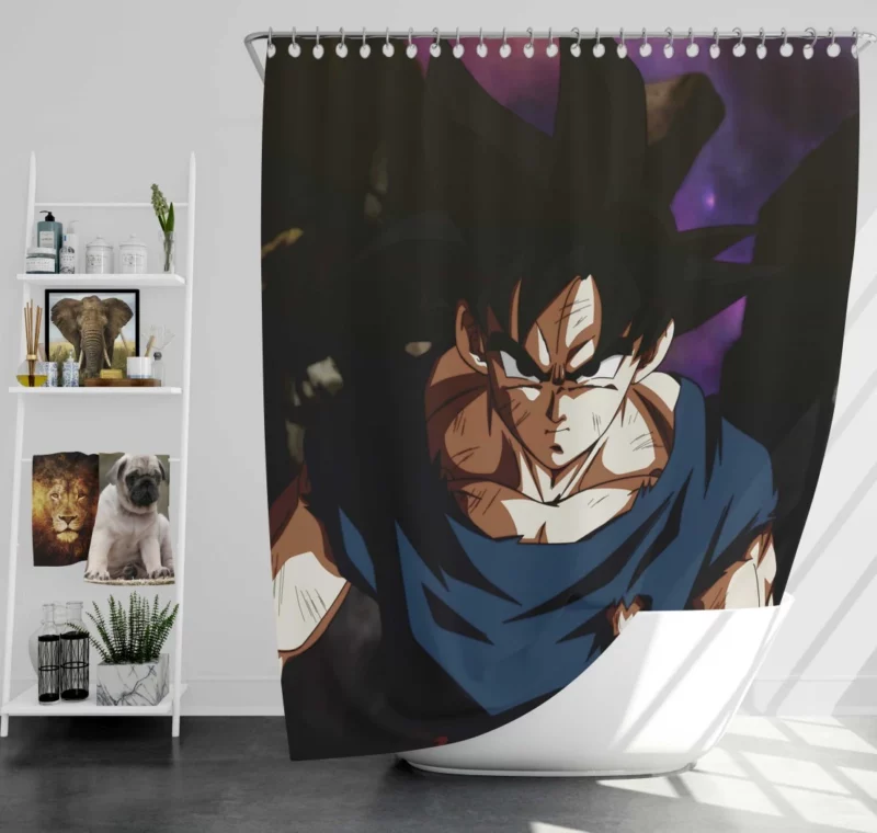 Goku Destiny The Dragon Ball Adventure Anime Shower Curtain