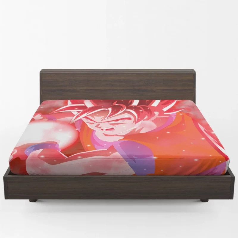 Goku Determined Path to Victory Anime Fitted Sheet 1