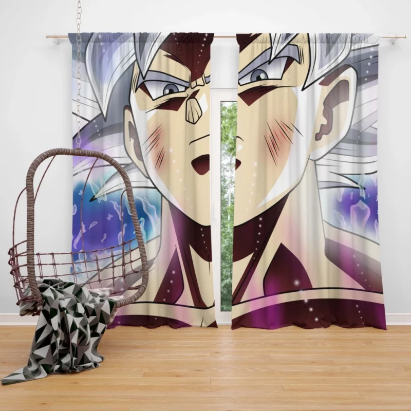 Goku Divine Power and Glory Anime Curtain