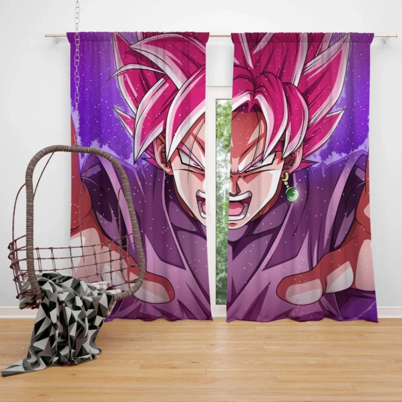 Goku Dragon Ball Adventure Anime Curtain