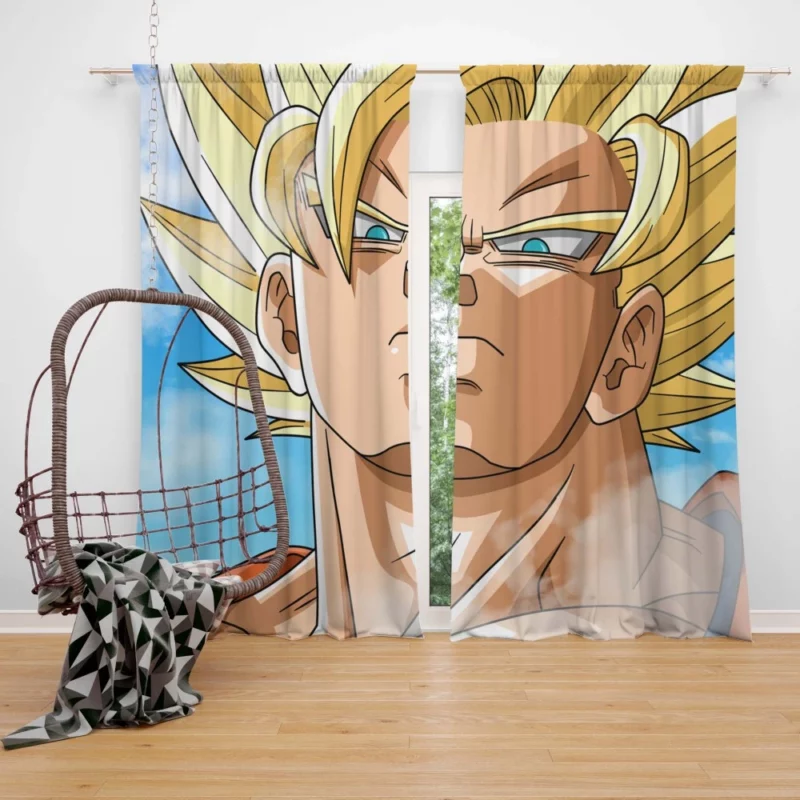 Goku Endless Quest in Dragon Ball Anime Curtain