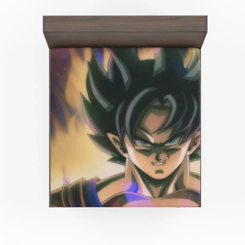 Goku Epic Saga Chronicles Continue Anime Fitted Sheet