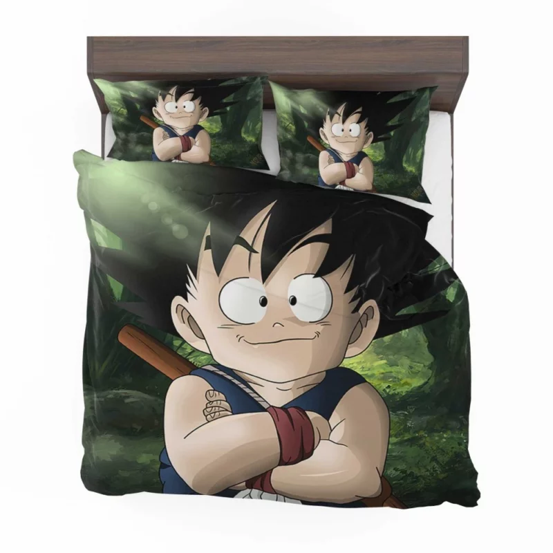 Goku Eternal Power Timeless Legend Anime Bedding Set 1