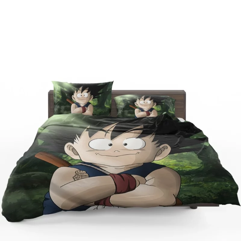 Goku Eternal Power Timeless Legend Anime Bedding Set