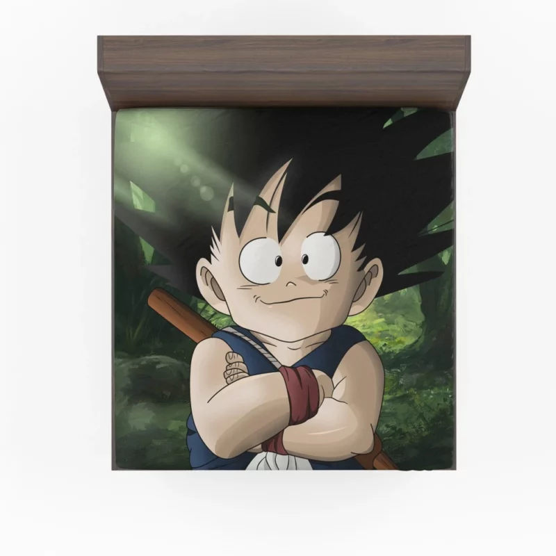 Goku Eternal Power Timeless Legend Anime Fitted Sheet