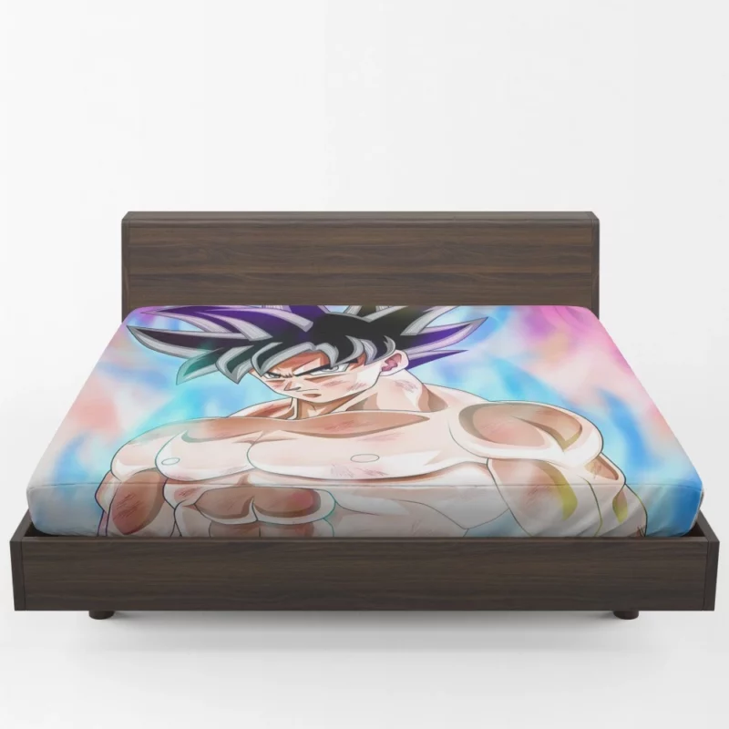 Goku Form Evolution Chronicles Anime Fitted Sheet 1