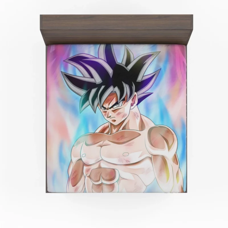 Goku Form Evolution Chronicles Anime Fitted Sheet