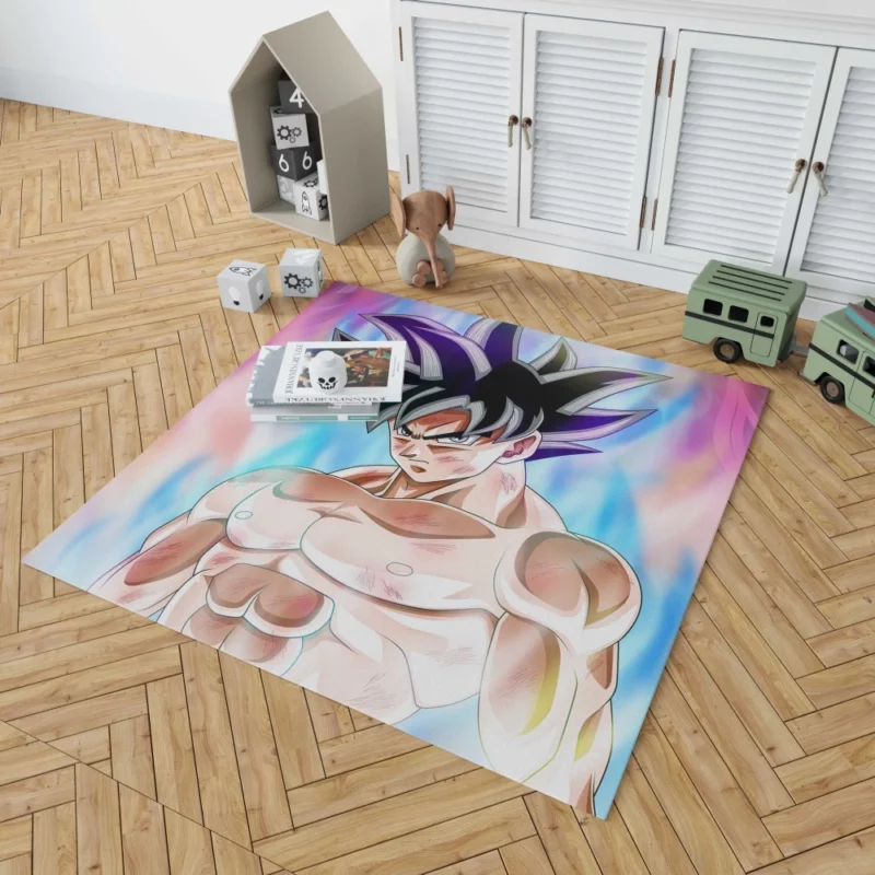 Goku Form Evolution Chronicles Anime Rug 1