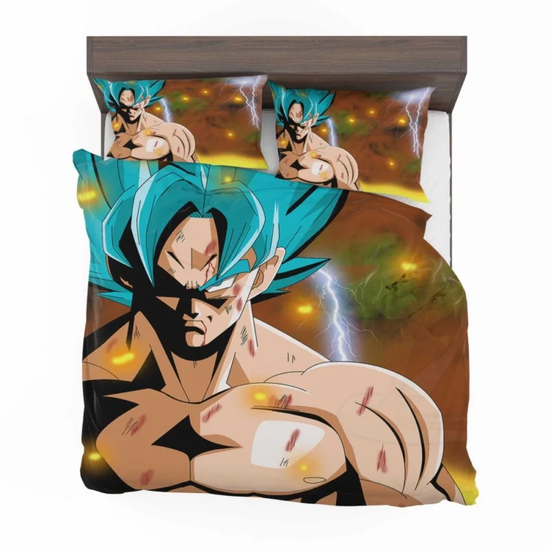 Goku Form Unveiled and Mastered Anime Bedding Set 1