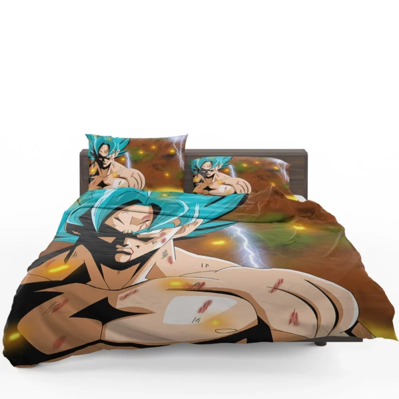 Goku Form Unveiled and Mastered Anime Bedding Set