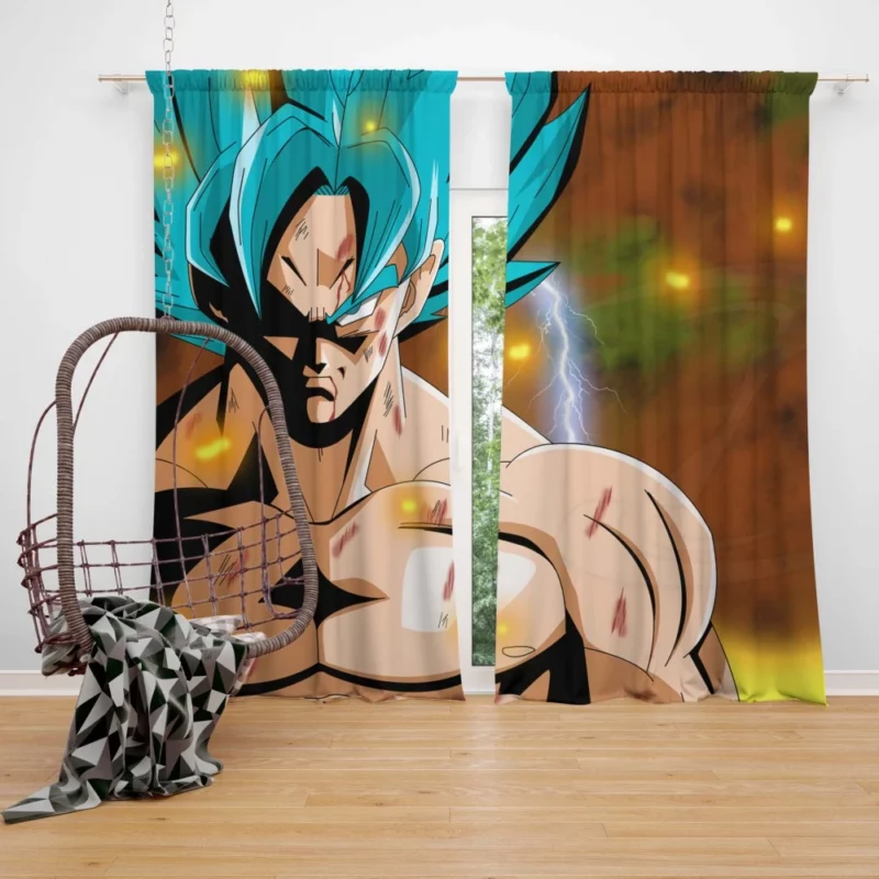 Goku Form Unveiled and Mastered Anime Curtain