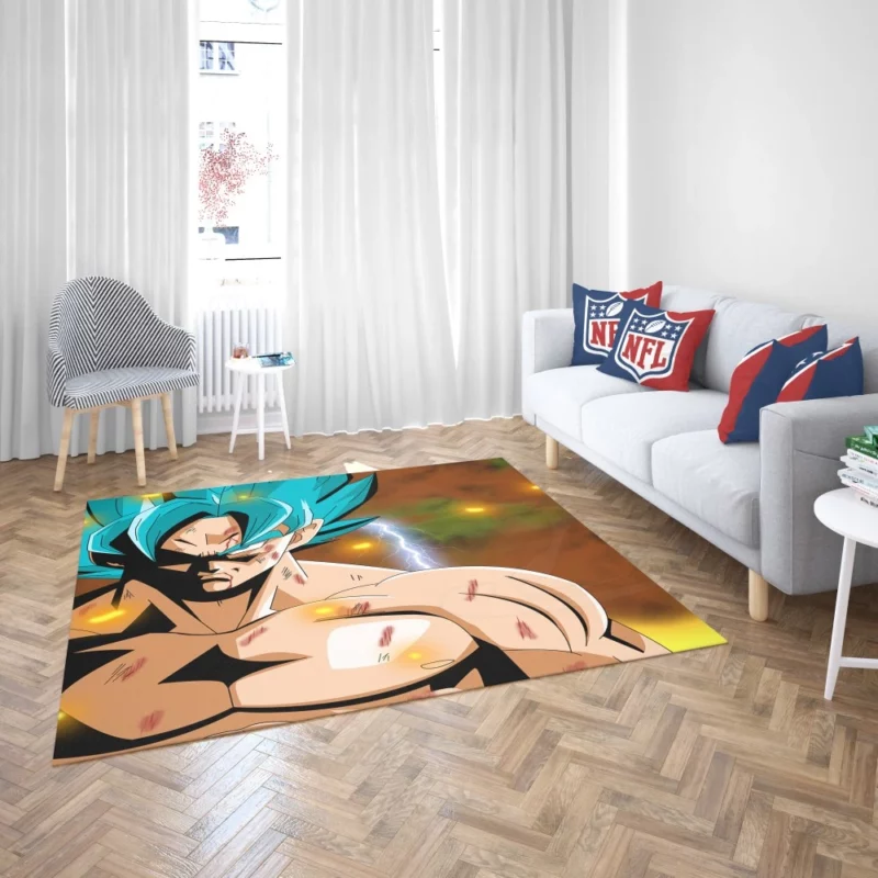 Goku Form Unveiled and Mastered Anime Rug 2