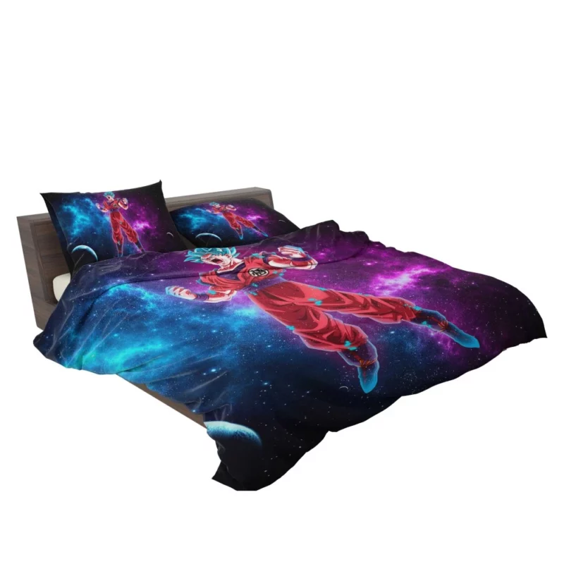 Goku Godly Power and Form Anime Bedding Set 2