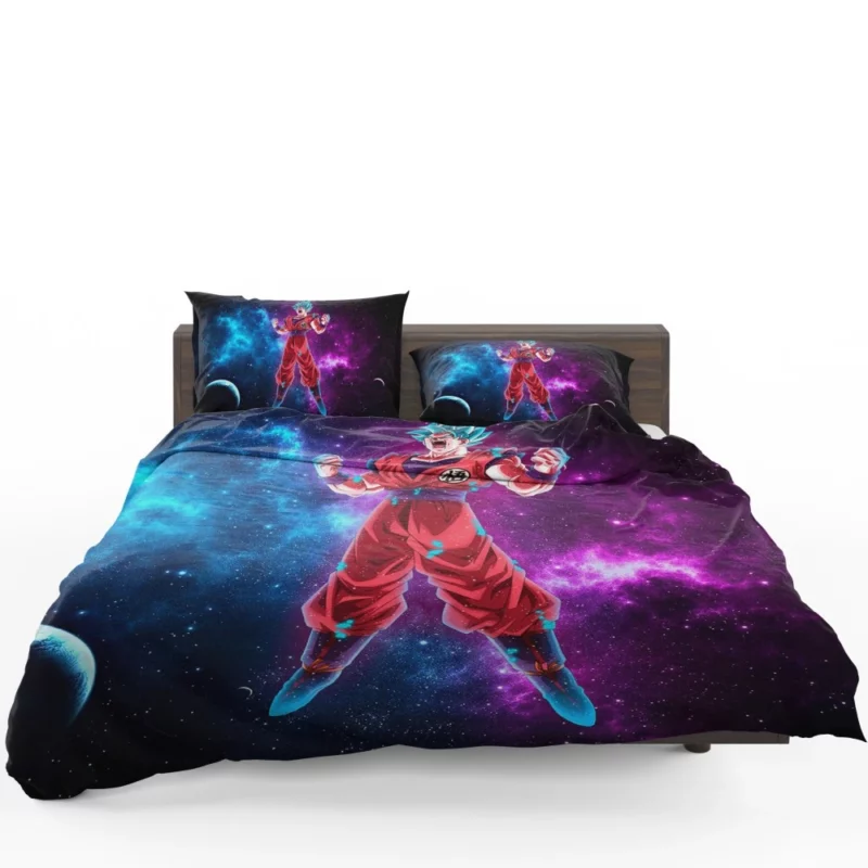 Goku Godly Power and Form Anime Bedding Set