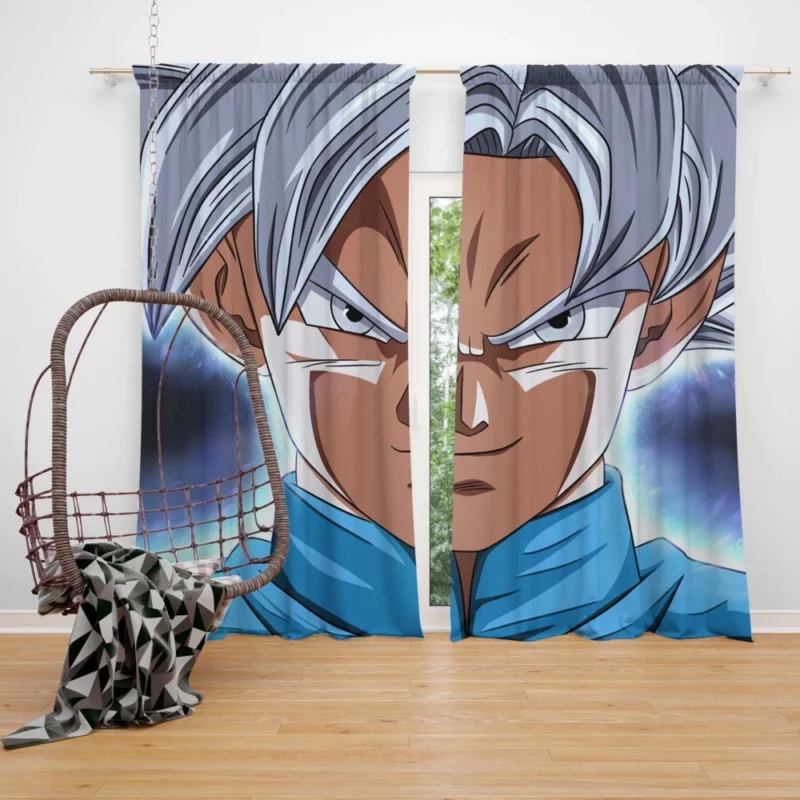 Goku Grand UI Form Supreme Mastery Anime Curtain