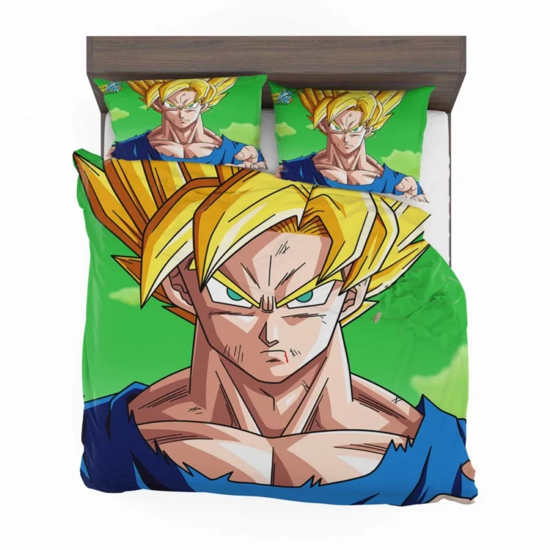 Goku Heroic Journey Unforgettable Saga Anime Bedding Set 1