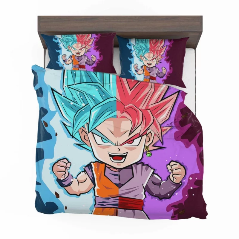 Goku Intense Battle of Wills Anime Bedding Set 1