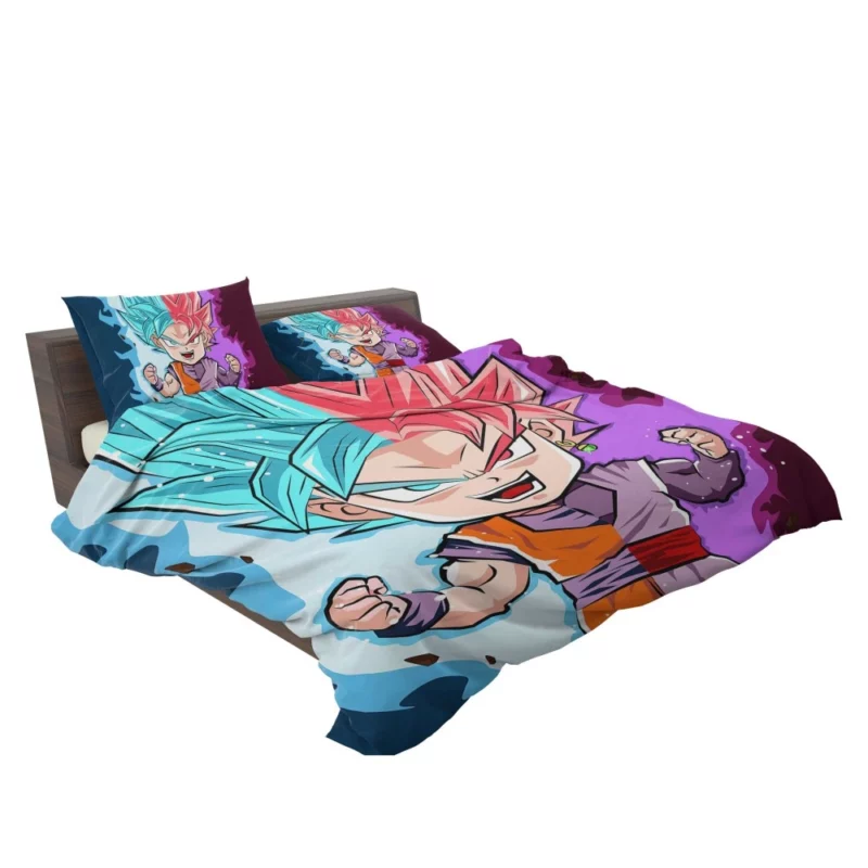 Goku Intense Battle of Wills Anime Bedding Set 2