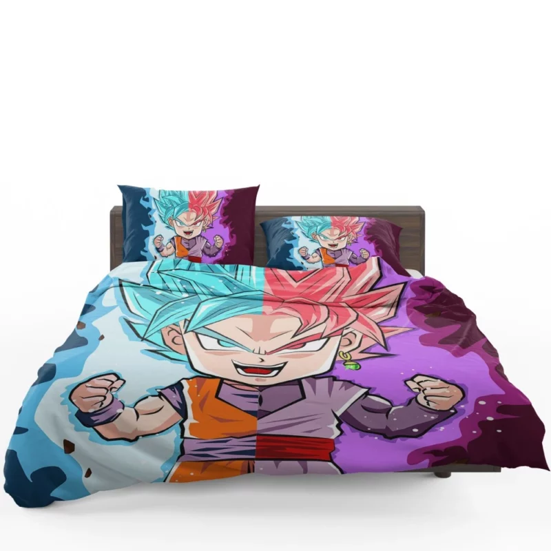 Goku Intense Battle of Wills Anime Bedding Set