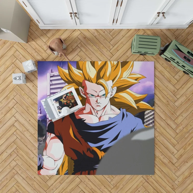 Goku Journey in Dragon Ball Z Kai Anime Rug