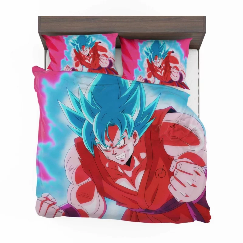 Goku Kaioken Mastery Unleashed Power Anime Bedding Set 1