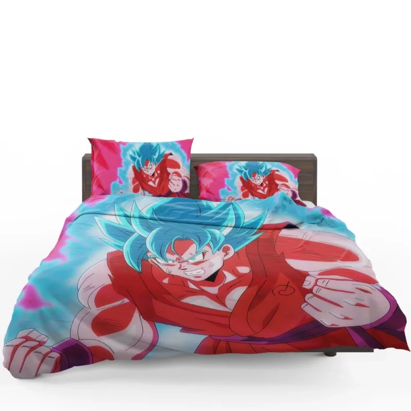 Goku Kaioken Mastery Unleashed Power Anime Bedding Set