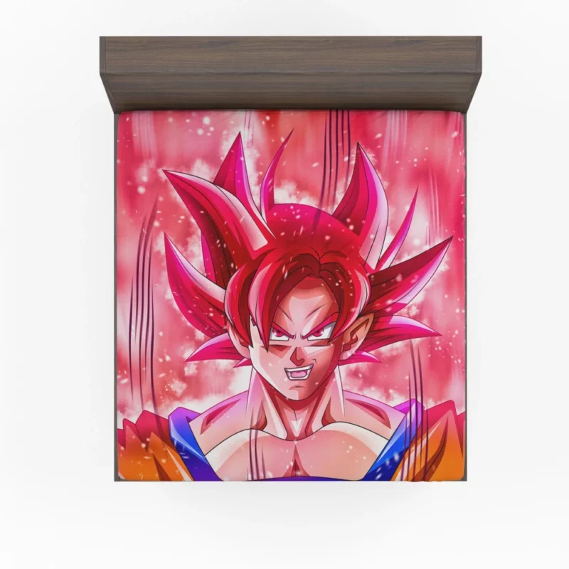 Goku Legendary Path Unveiled Anime Fitted Sheet