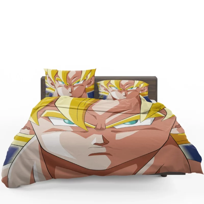 Goku Legendary SSJ Unstoppable Force Anime Bedding Set