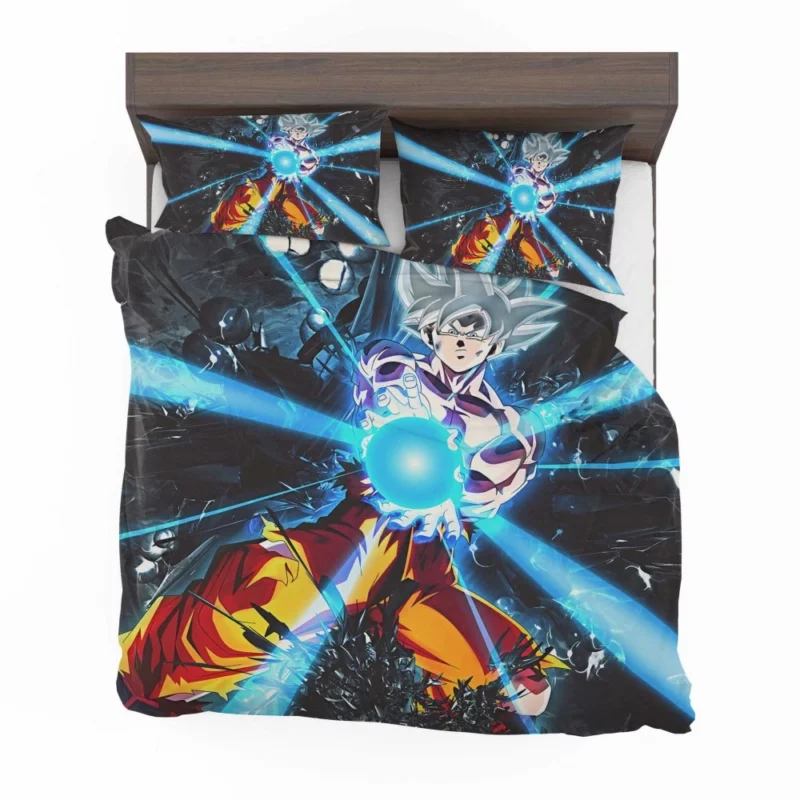 Goku Masters Ultra Instinct Power Anime Bedding Set 1