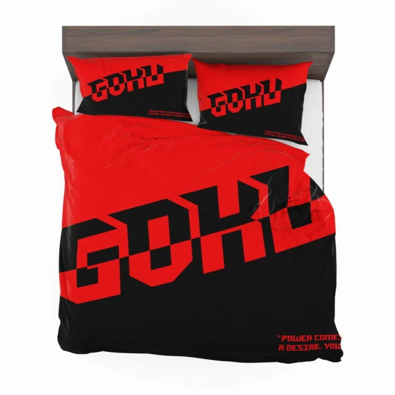 Goku Path A Dragon Ball Journey Anime Bedding Set 1