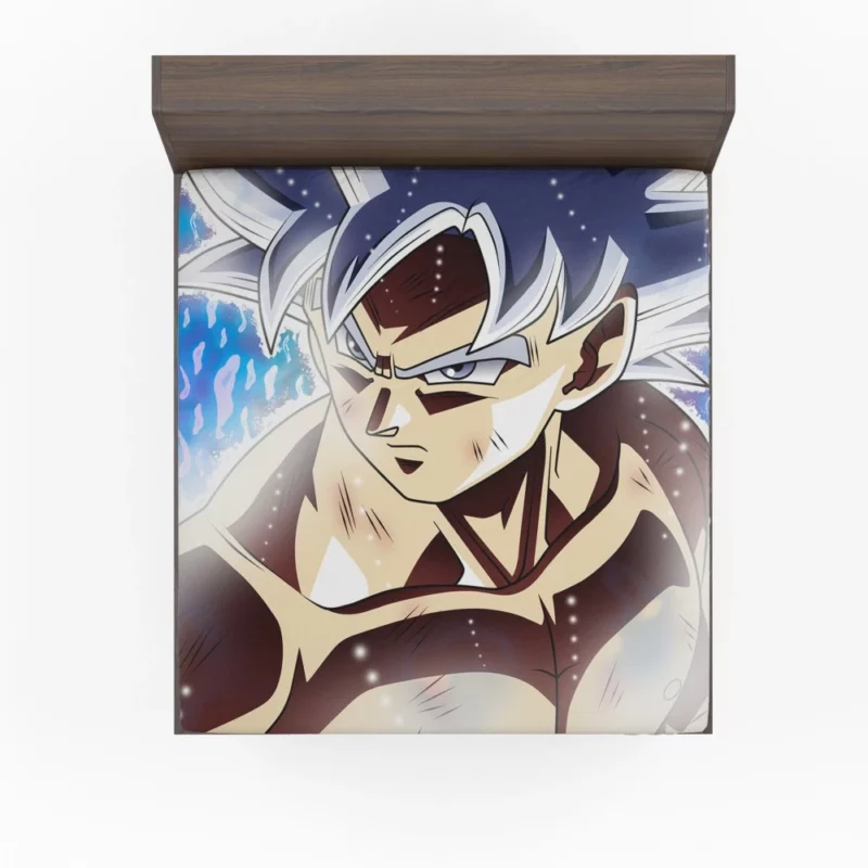 Goku Perfected UI Supreme Power Anime Fitted Sheet