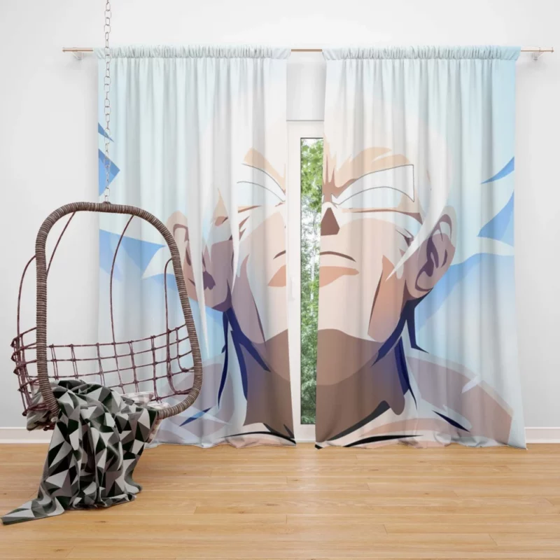 Goku Pursuit of Ultra Instinct Anime Curtain