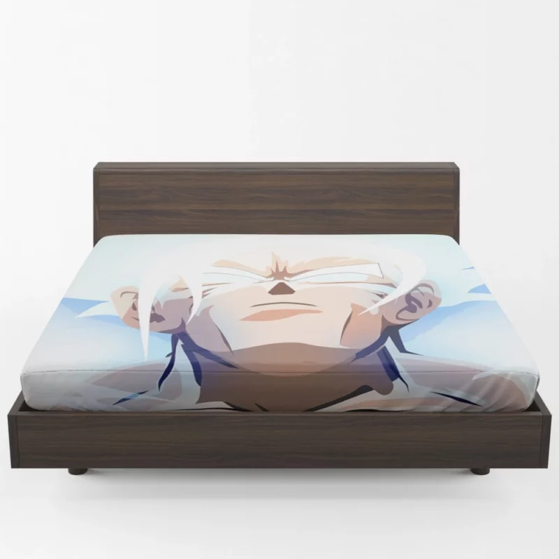 Goku Pursuit of Ultra Instinct Anime Fitted Sheet 1