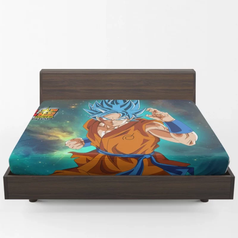 Goku SSGSS Mastery Glorious Evolution Anime Fitted Sheet 1
