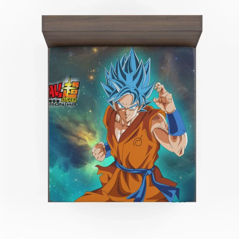 Goku SSGSS Mastery Glorious Evolution Anime Fitted Sheet