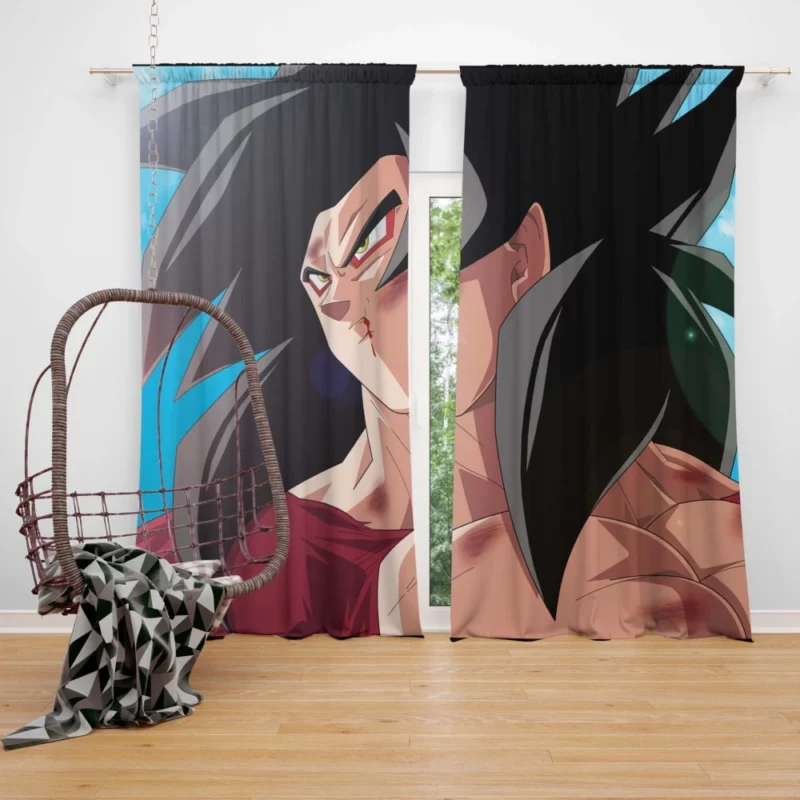 Goku SSJ4 Mastery Primal Transformation Anime Curtain