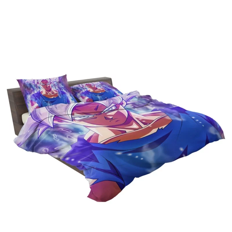 Goku Silver Instinct Apex Transformation Anime Bedding Set 2