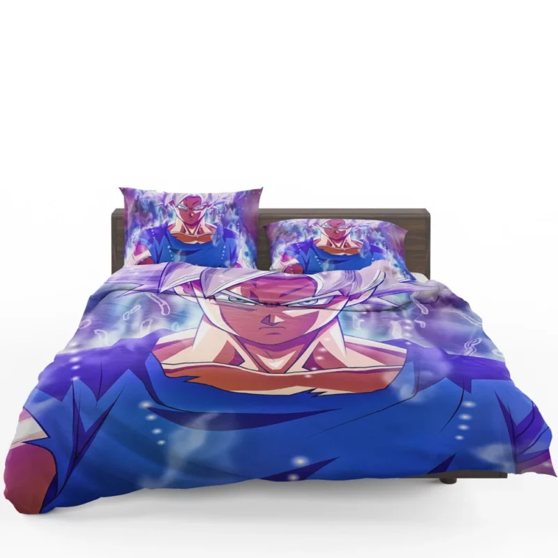 Goku Silver Instinct Apex Transformation Anime Bedding Set