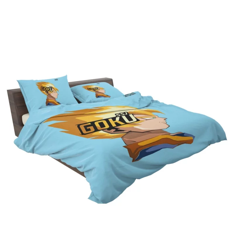 Goku Super Adventure Mythic Battles Anime Bedding Set 2