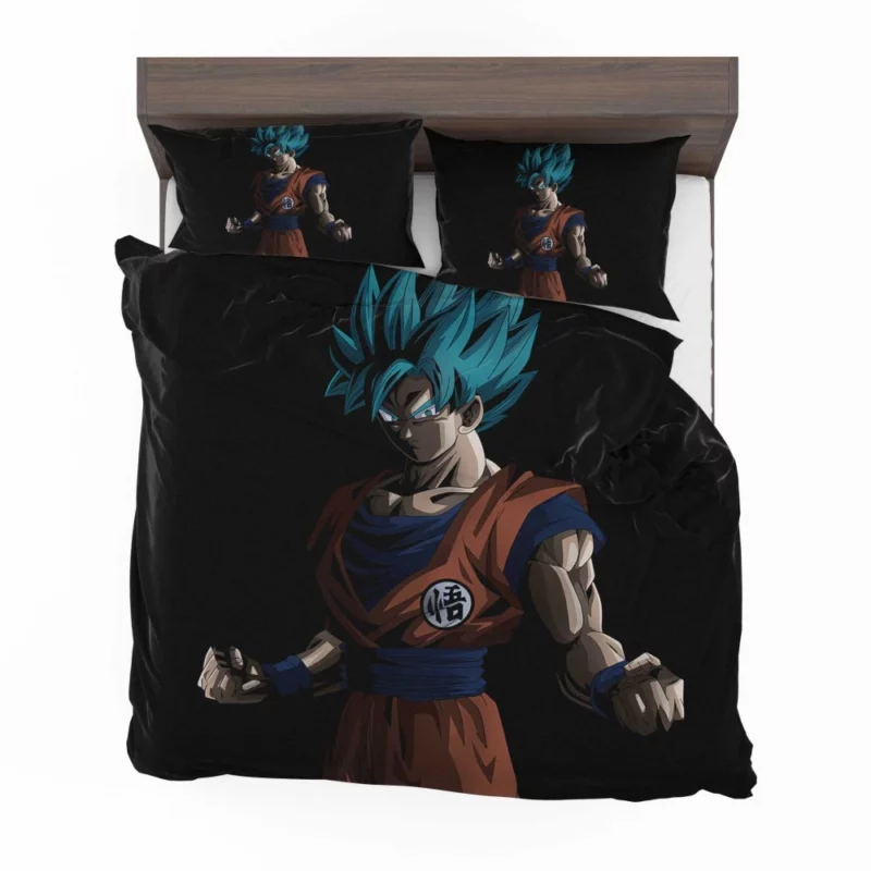 Goku Super Saiyan Blue Triumph Anime Bedding Set 1