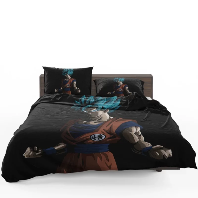 Goku Super Saiyan Blue Triumph Anime Bedding Set