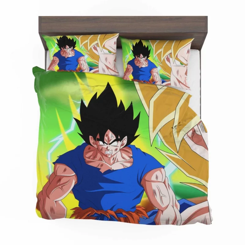 Goku Thrilling Quest Through Time Anime Bedding Set 1